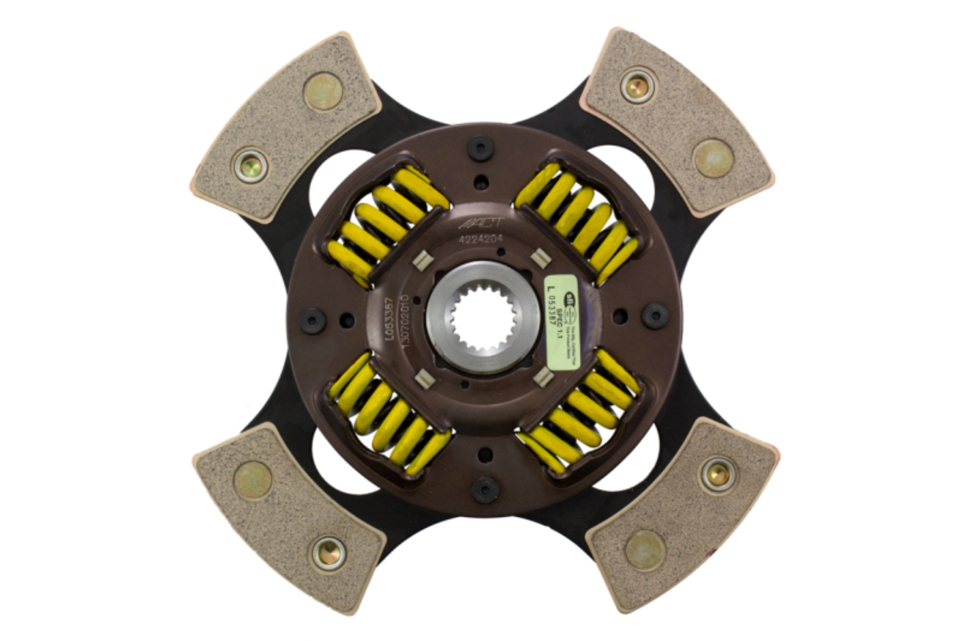 Picture of ACT 4 Pad Sprung Race Clutch Disc