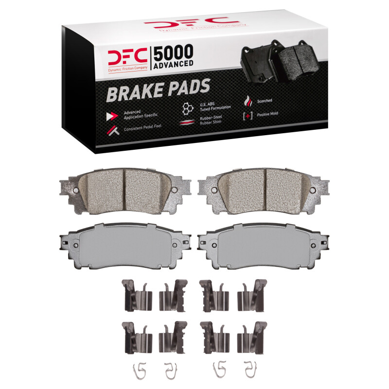 Picture of DFC 5000 Advanced Ceramic Brake Pads - 1551-1805-01