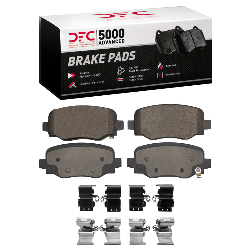 Picture of DFC 5000 Advanced Ceramic Brake Pads - 1551-1809-01