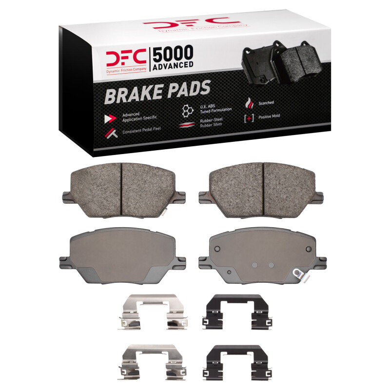 Picture of DFC 5000 Advanced Ceramic Brake Pads - 1551-1811-01