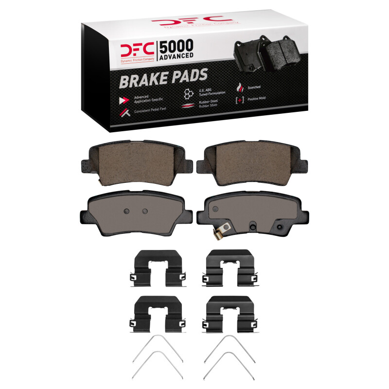 Picture of DFC 5000 Advanced Ceramic Brake Pads - 1551-1812-01