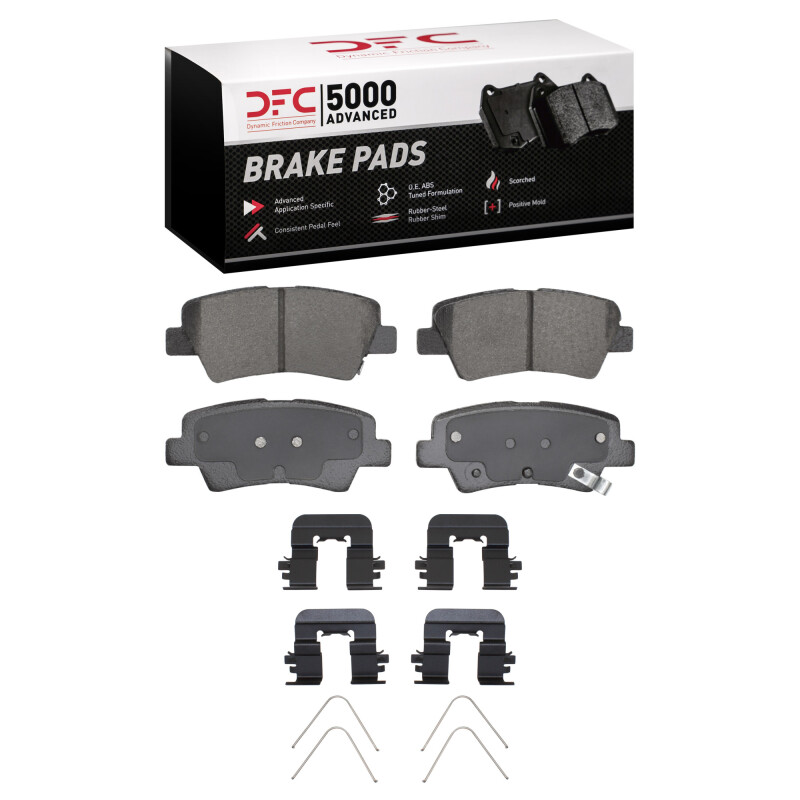 Picture of DFC 5000 Advanced Ceramic Brake Pads - 1551-1813-01