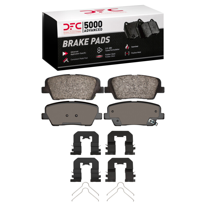 Picture of DFC 5000 Advanced Ceramic Brake Pads - 1551-1816-03
