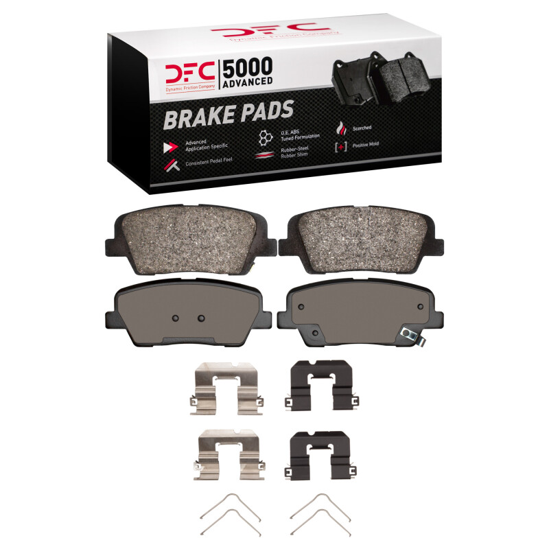 Picture of DFC 5000 Advanced Ceramic Brake Pads - 1551-1816-04