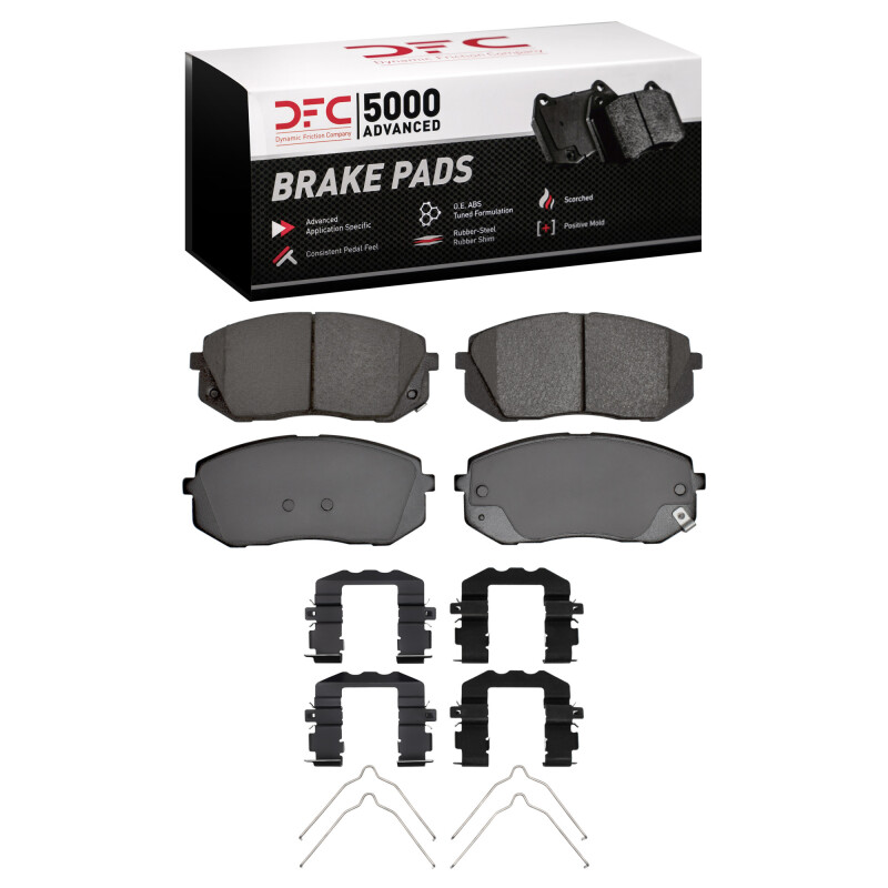 Picture of DFC 5000 Advanced Ceramic Brake Pads - 1551-1826-01