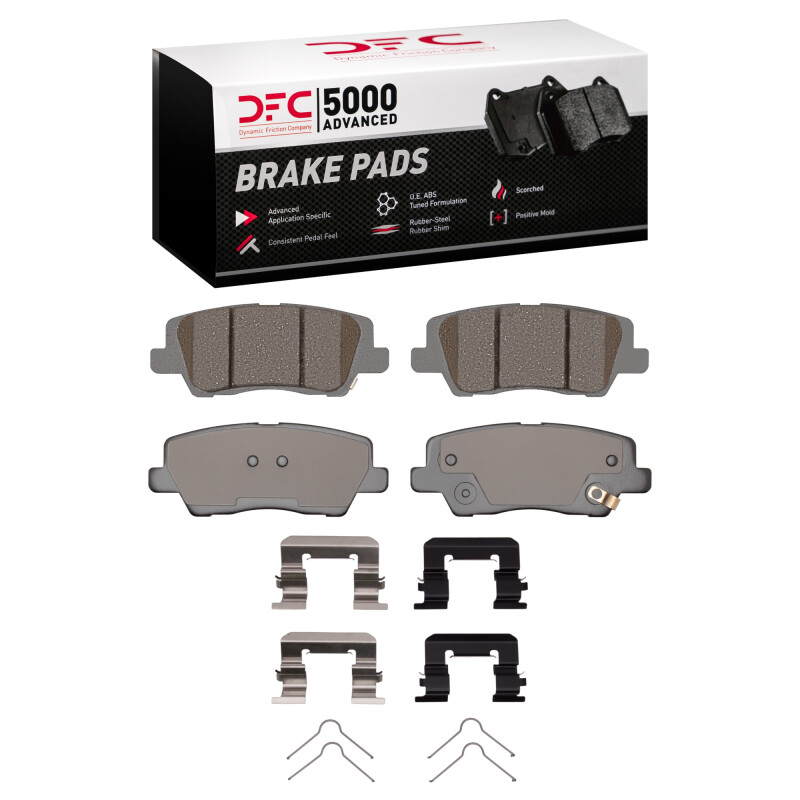 Picture of DFC 5000 Advanced Ceramic Brake Pads - 1551-1839-01