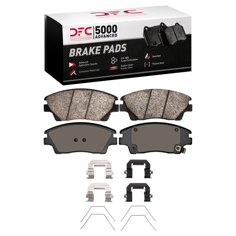 Picture of DFC 5000 Advanced Ceramic Brake Pads - 1551-1847-01