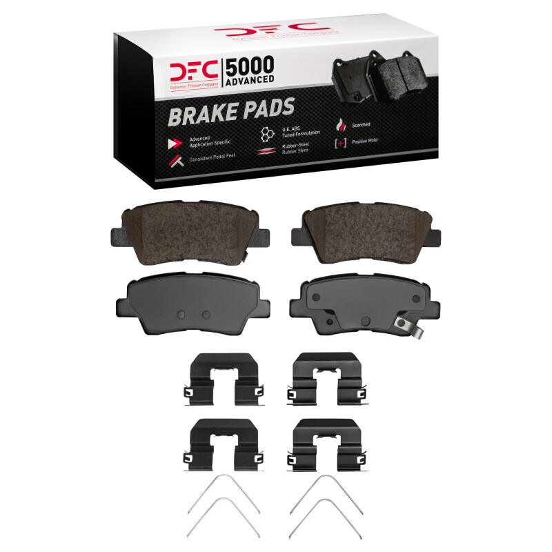 Picture of DFC 5000 Advanced Ceramic Brake Pads - 1551-1848-01