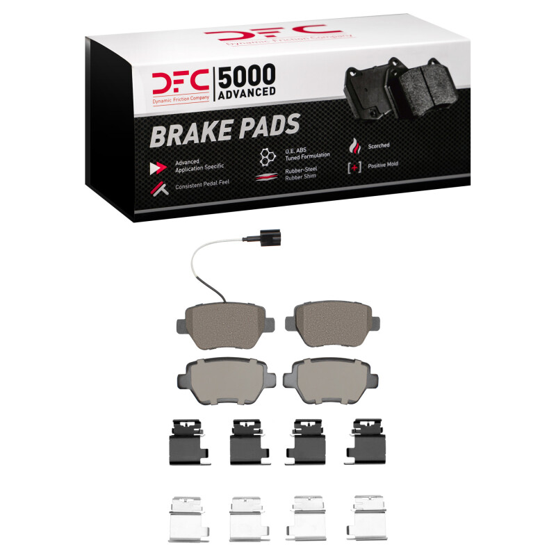 Picture of DFC 5000 Advanced Ceramic Brake Pads - 1551-1851-01