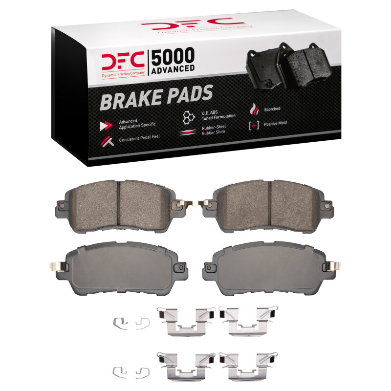 Picture of DFC 5000 Advanced Ceramic Brake Pads - 1551-1852-01