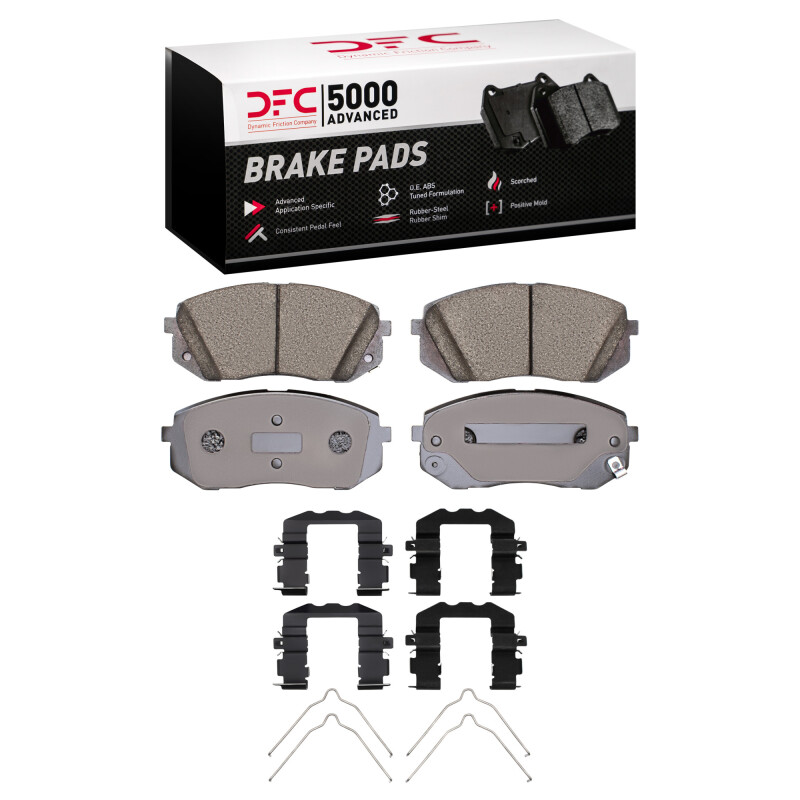 Picture of DFC 5000 Advanced Ceramic Brake Pads - 1551-1855-02