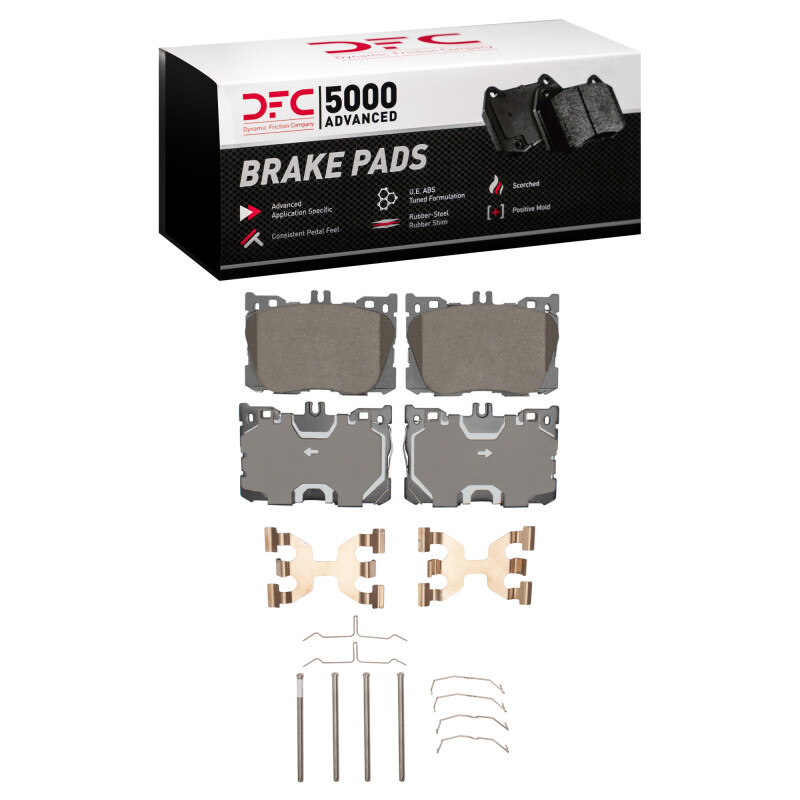 Picture of DFC 5000 Advanced Ceramic Brake Pads - 1551-1871-01