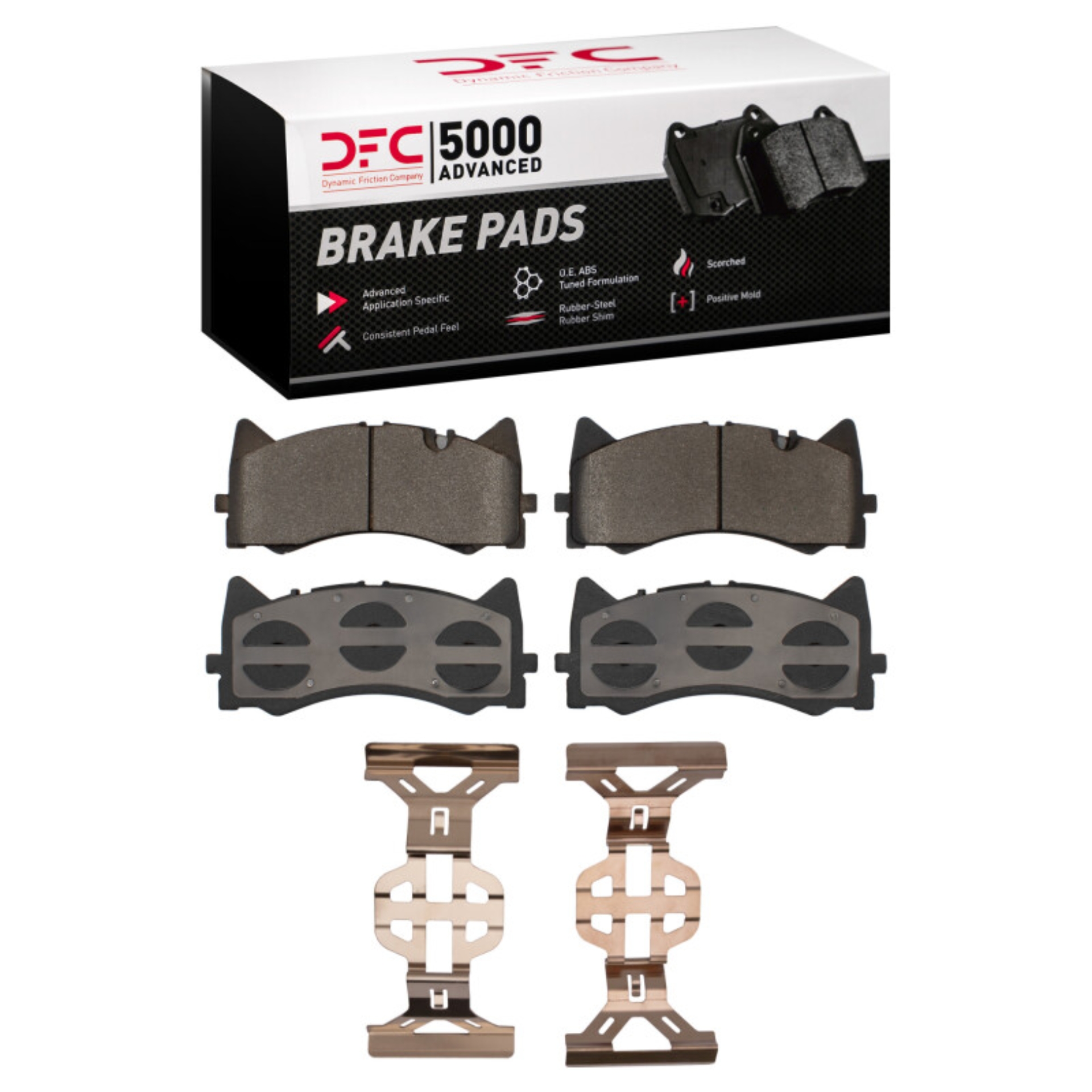 Picture of DFC 5000 Advanced Low Met Brake Pads - 1551-1873-01