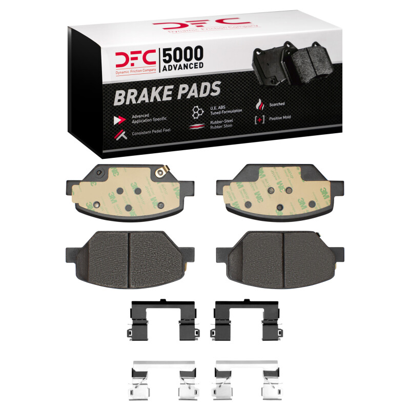 Picture of DFC 5000 Advanced Ceramic Brake Pads - 1551-1886-01