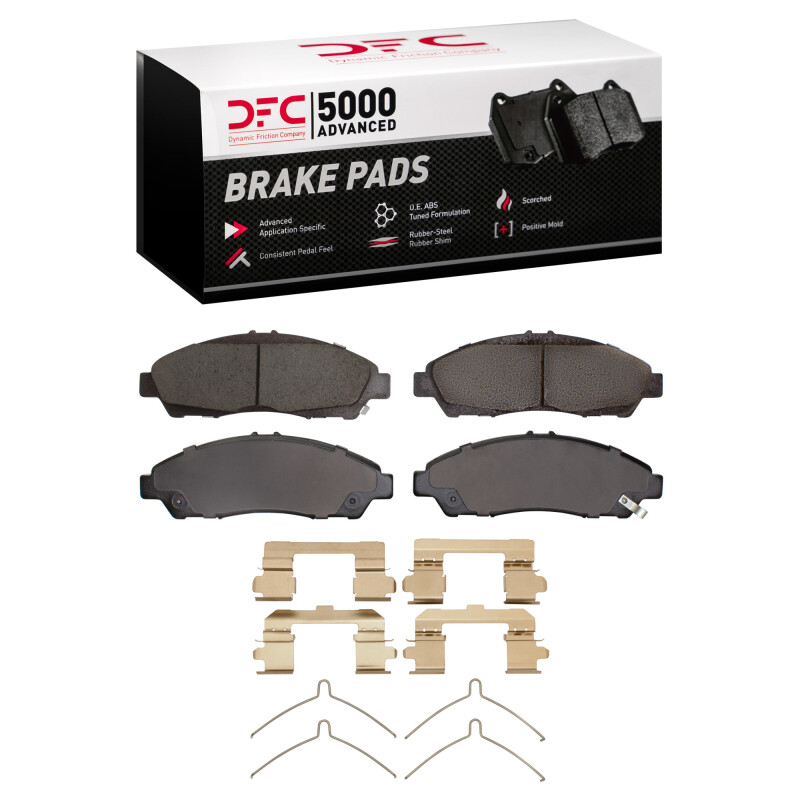 Picture of DFC 5000 Advanced Ceramic Brake Pads - 1551-1896-01