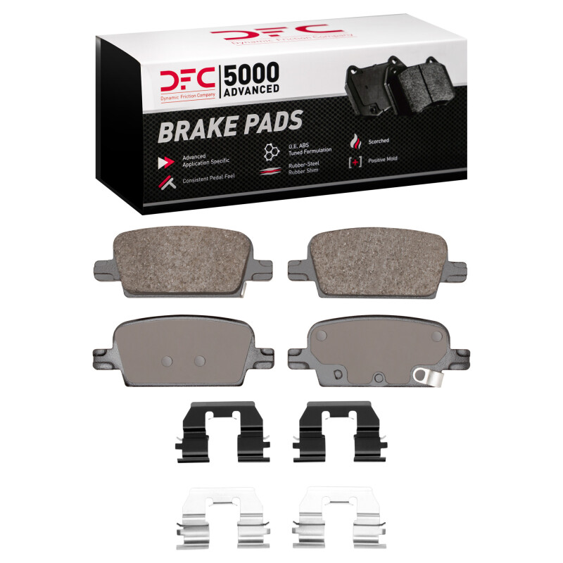 Picture of DFC 5000 Advanced Ceramic Brake Pads - 1551-1921-01