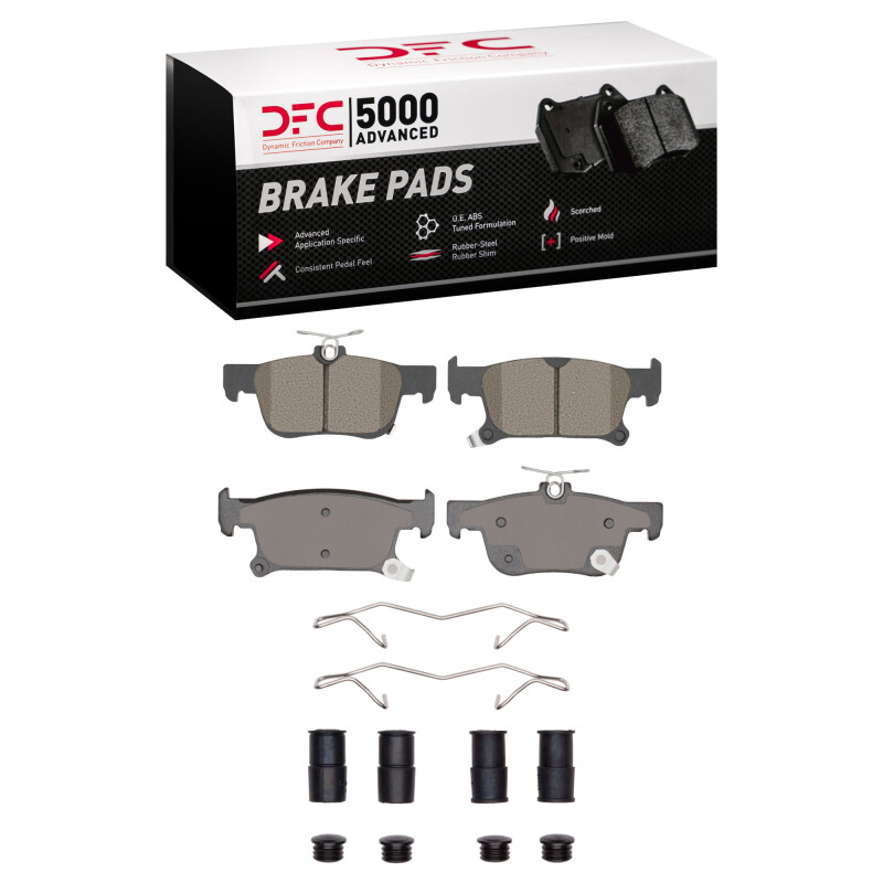 Picture of DFC 5000 Advanced Ceramic Brake Pads - 1551-1923-01