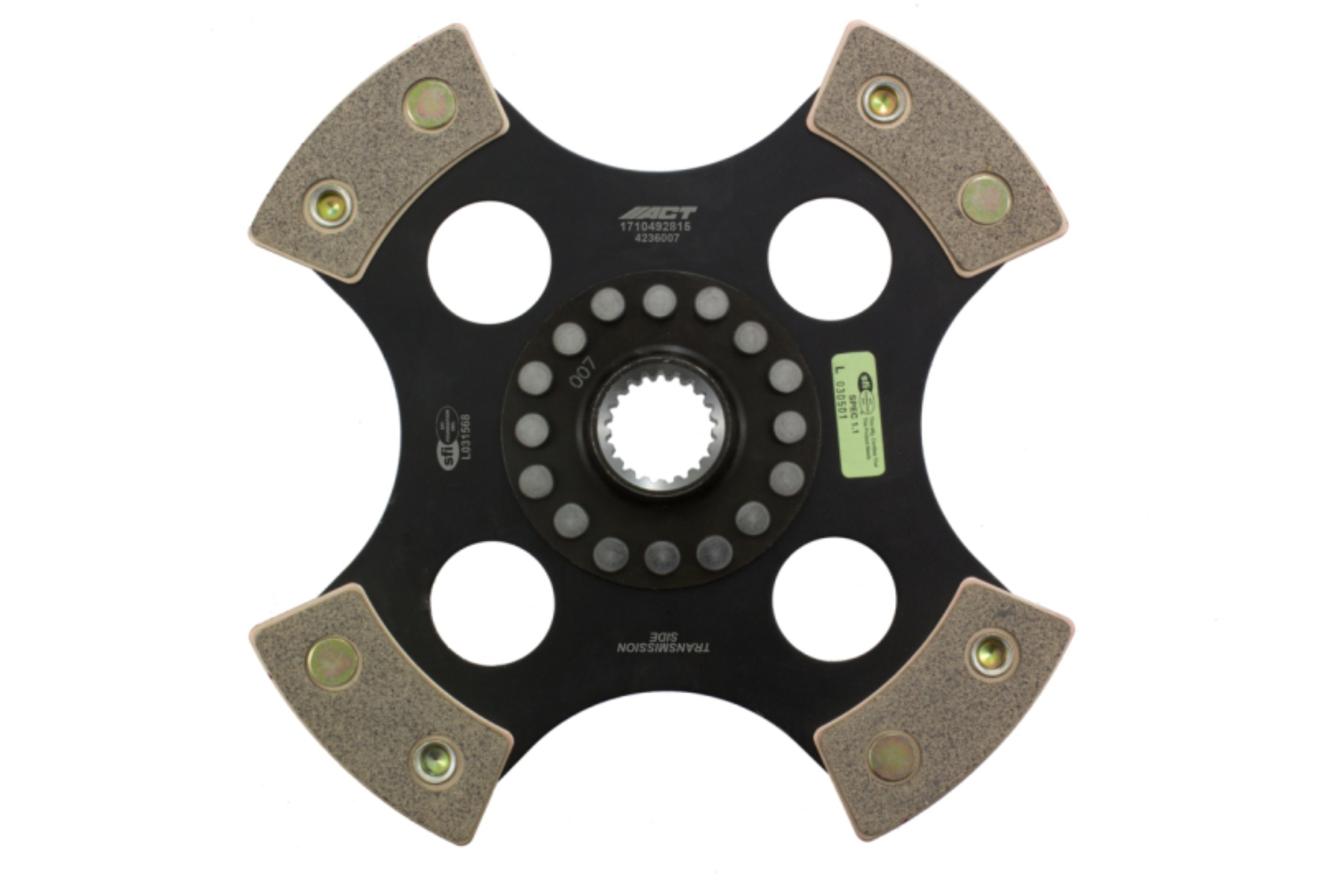 Picture of ACT 4 Pad Rigid Race Clutch Disc