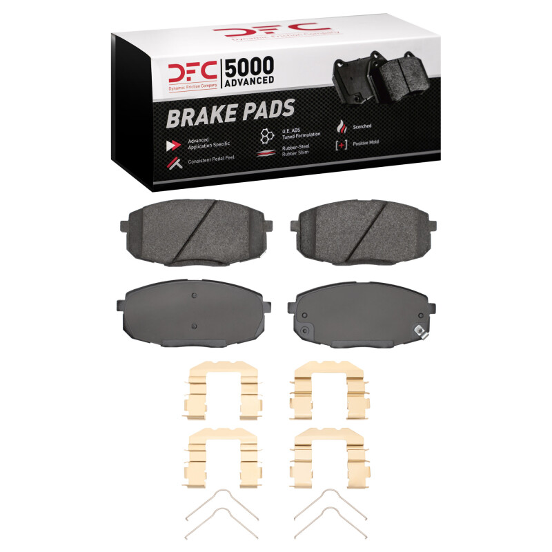Picture of DFC 5000 Advanced Ceramic Brake Pads - 1551-2035-03