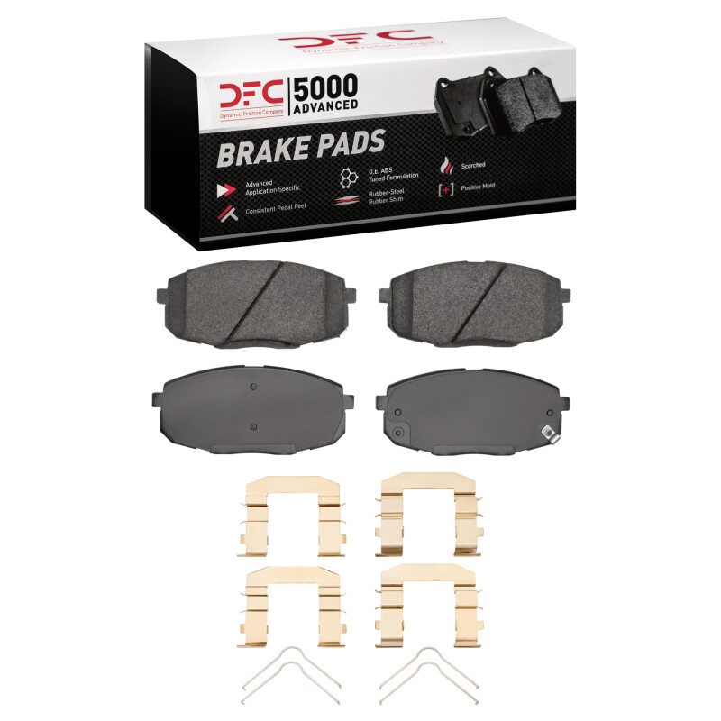Picture of DFC 5000 Advanced Ceramic Brake Pads - 1551-2035-04