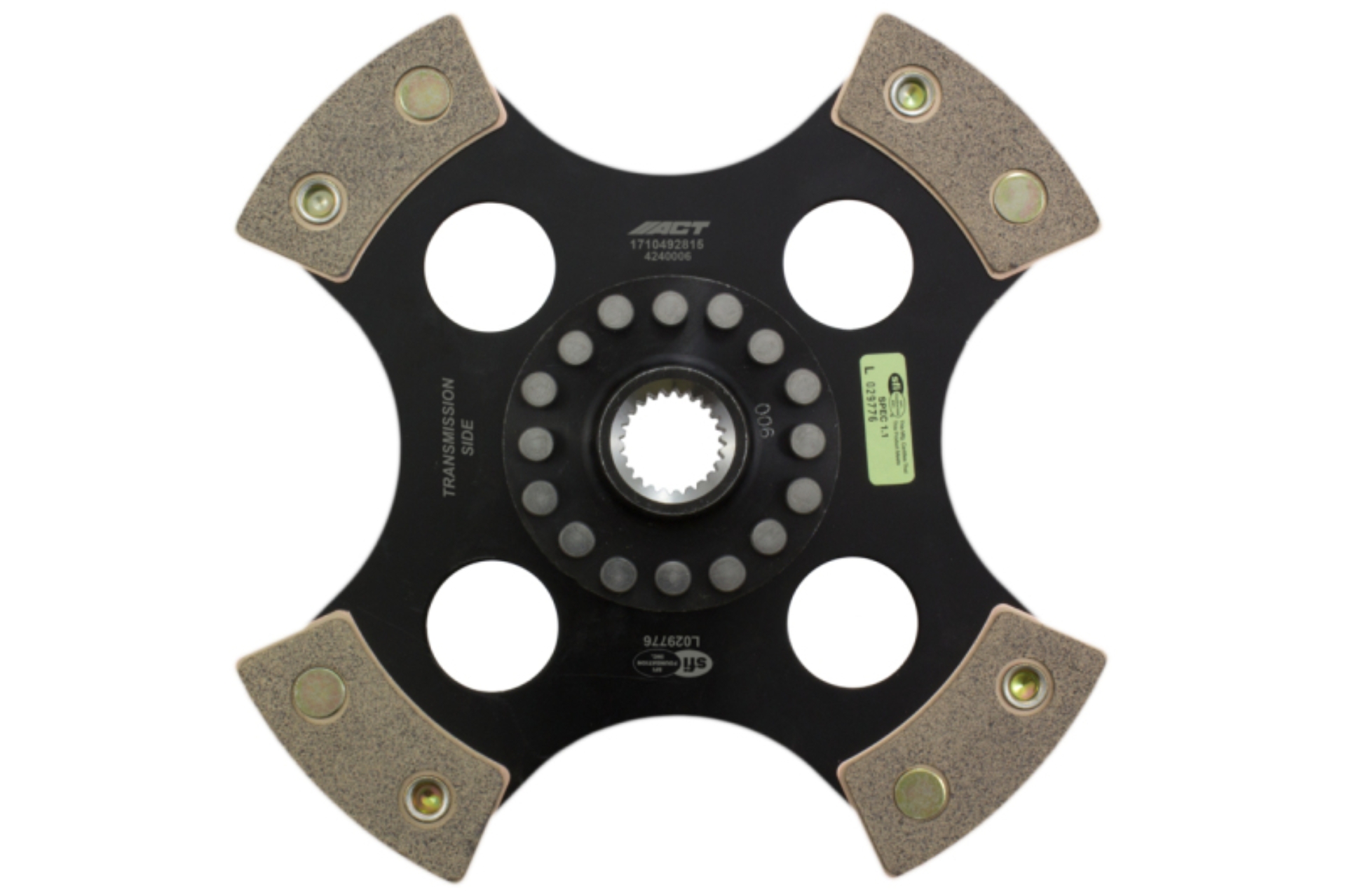 Picture of ACT 4 Pad Rigid Race Clutch Disc
