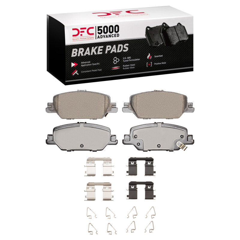 Picture of DFC 5000 Advanced Ceramic Brake Pads - 1551-2037-01