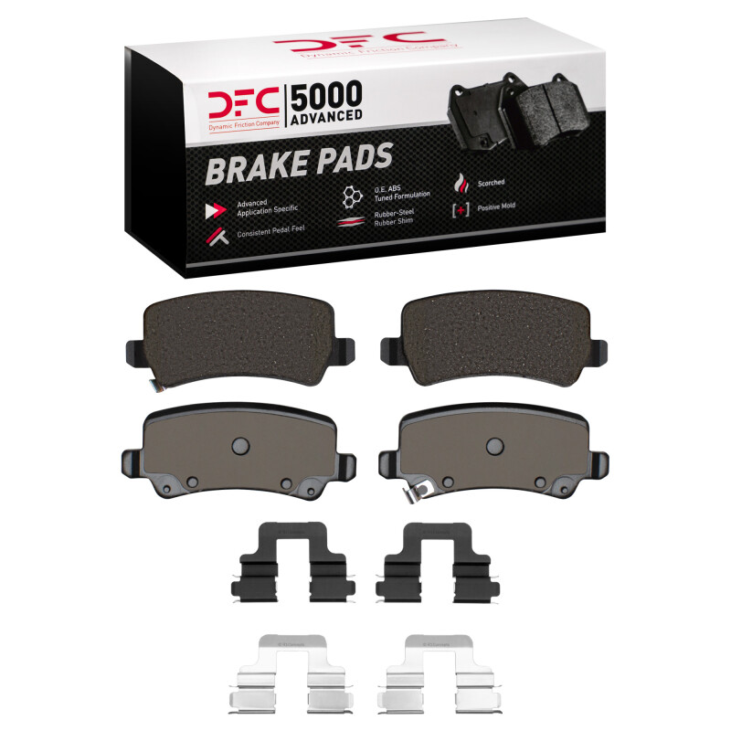Picture of DFC 5000 Advanced Ceramic Brake Pads - 1551-2044-01