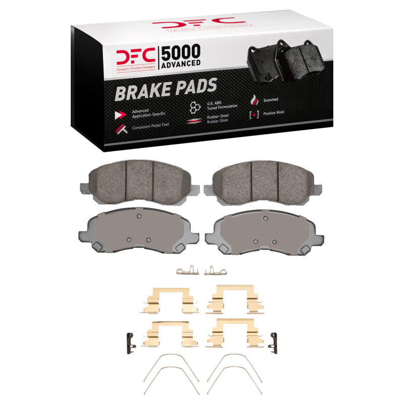 Picture of DFC 5000 Advanced Ceramic Brake Pads - 1551-2057-02