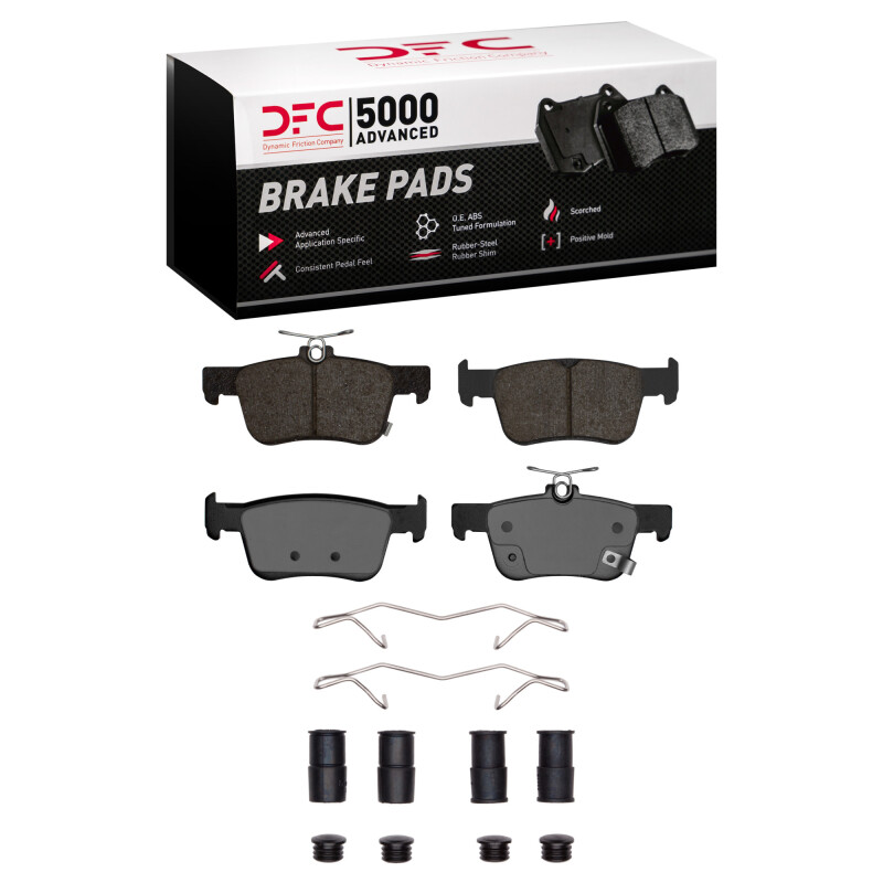 Picture of DFC 5000 Advanced Ceramic Brake Pads - 1551-2102-01