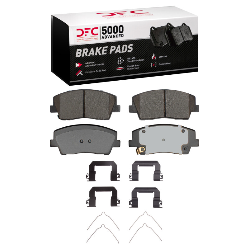 Picture of DFC 5000 Advanced Ceramic Brake Pads - 1551-2117-01