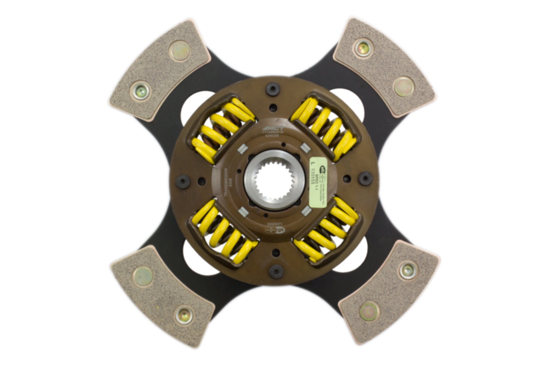 Picture of ACT 4 Pad Sprung Race Clutch Disc