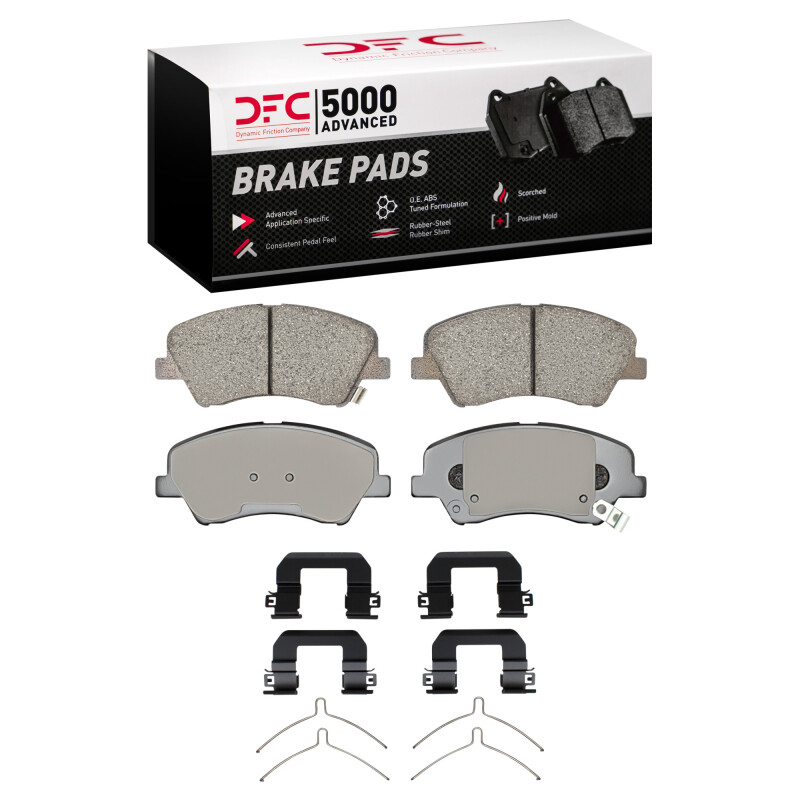 Picture of DFC 5000 Advanced Ceramic Brake Pads - 1551-2190-01