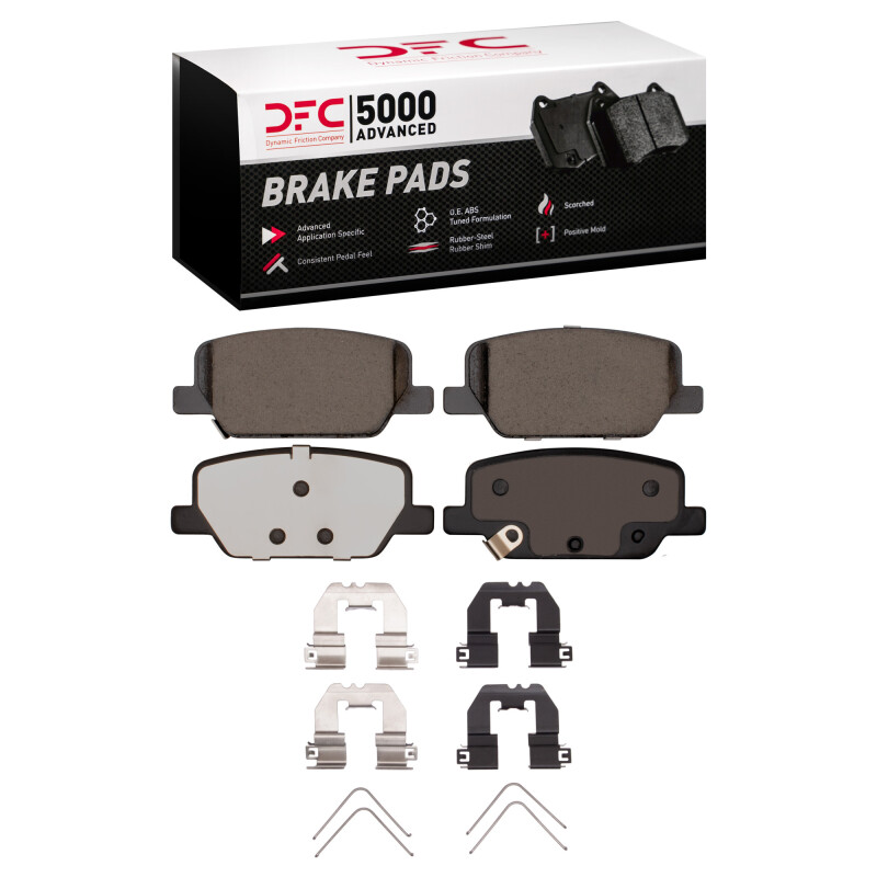 Picture of DFC 5000 Advanced Ceramic Brake Pads - 1551-2199-01