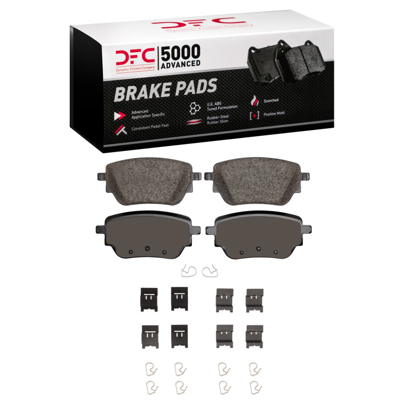 Picture of DFC 5000 Advanced Ceramic Brake Pads - 1551-2207-01