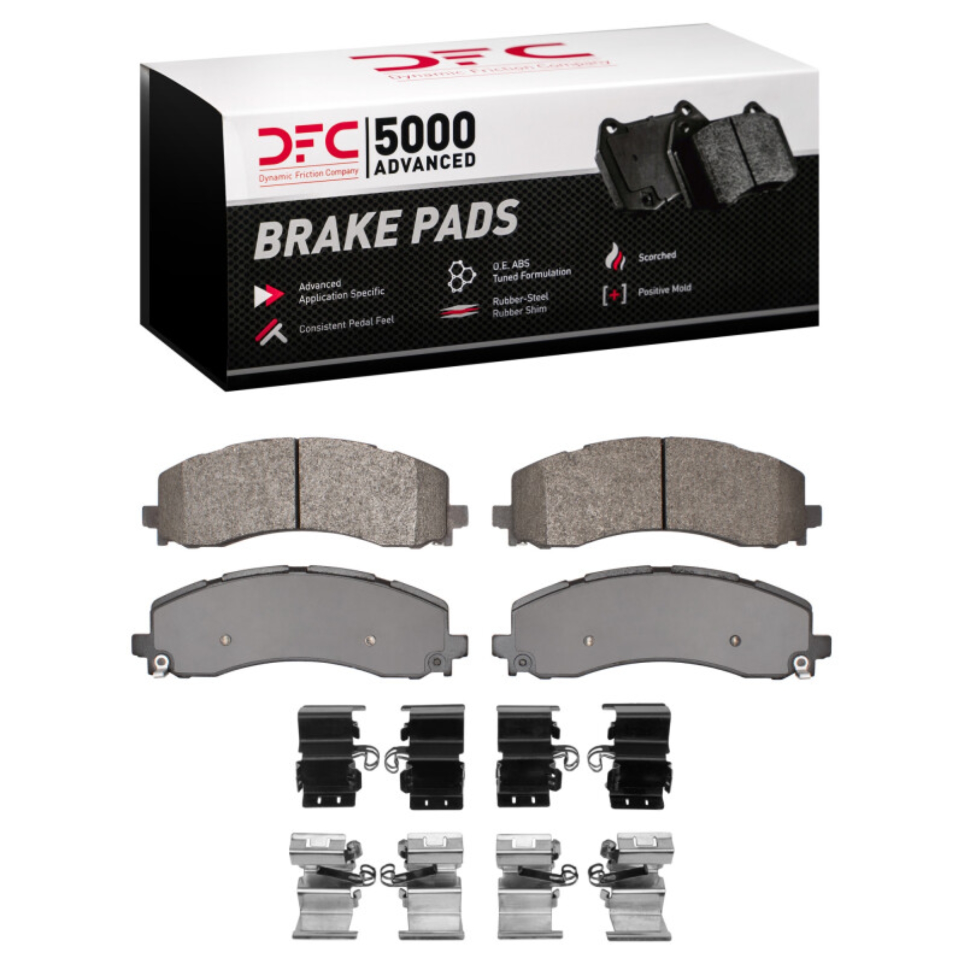 Picture of DFC 5000 Advanced Semi Met Brake Pads - 1551-2225-01