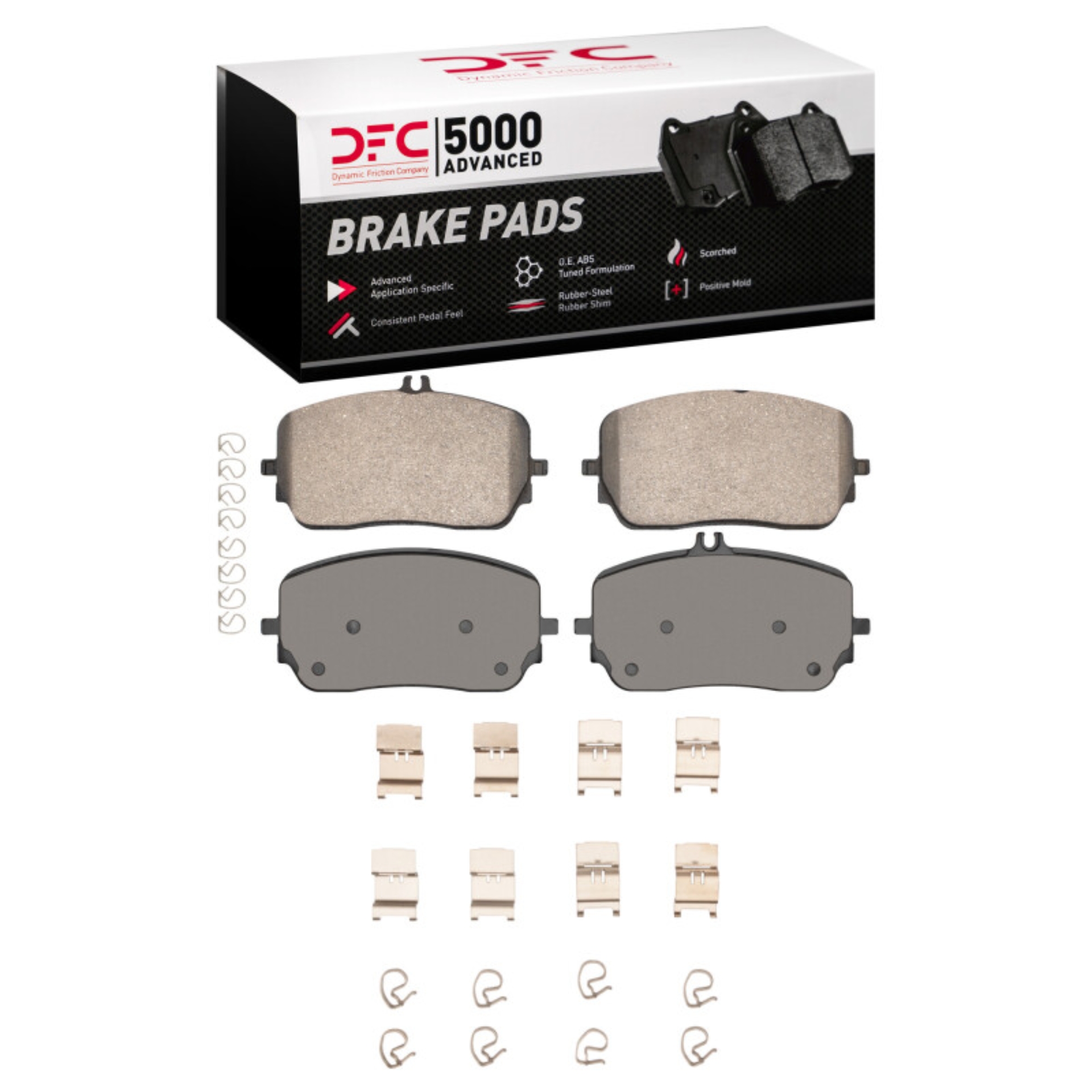 Picture of DFC 5000 Advanced Ceramic Brake Pads - 1551-2237-01