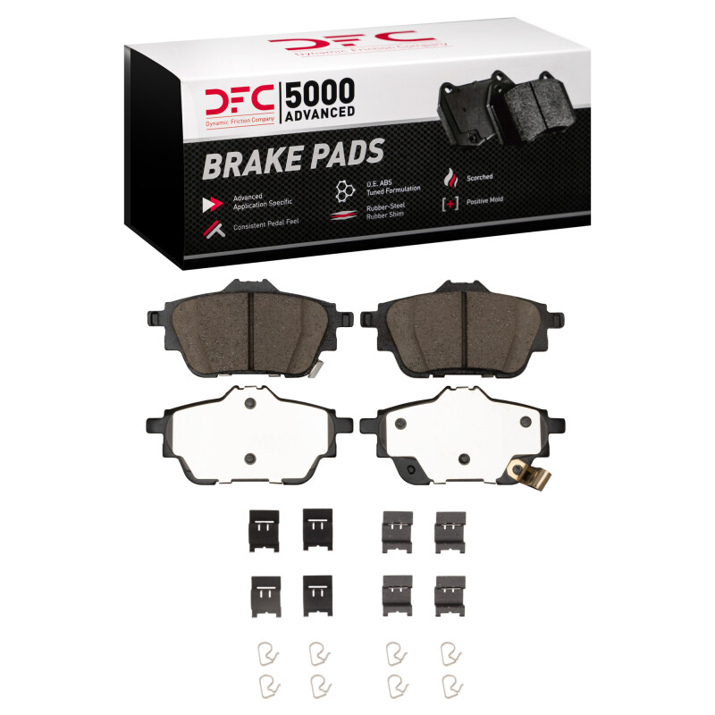 Picture of DFC 5000 Advanced Ceramic Brake Pads - 1551-2306-01