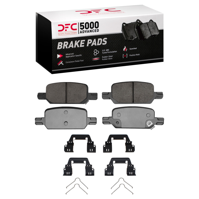 Picture of DFC 5000 Advanced Ceramic Brake Pads - 1551-2370-01