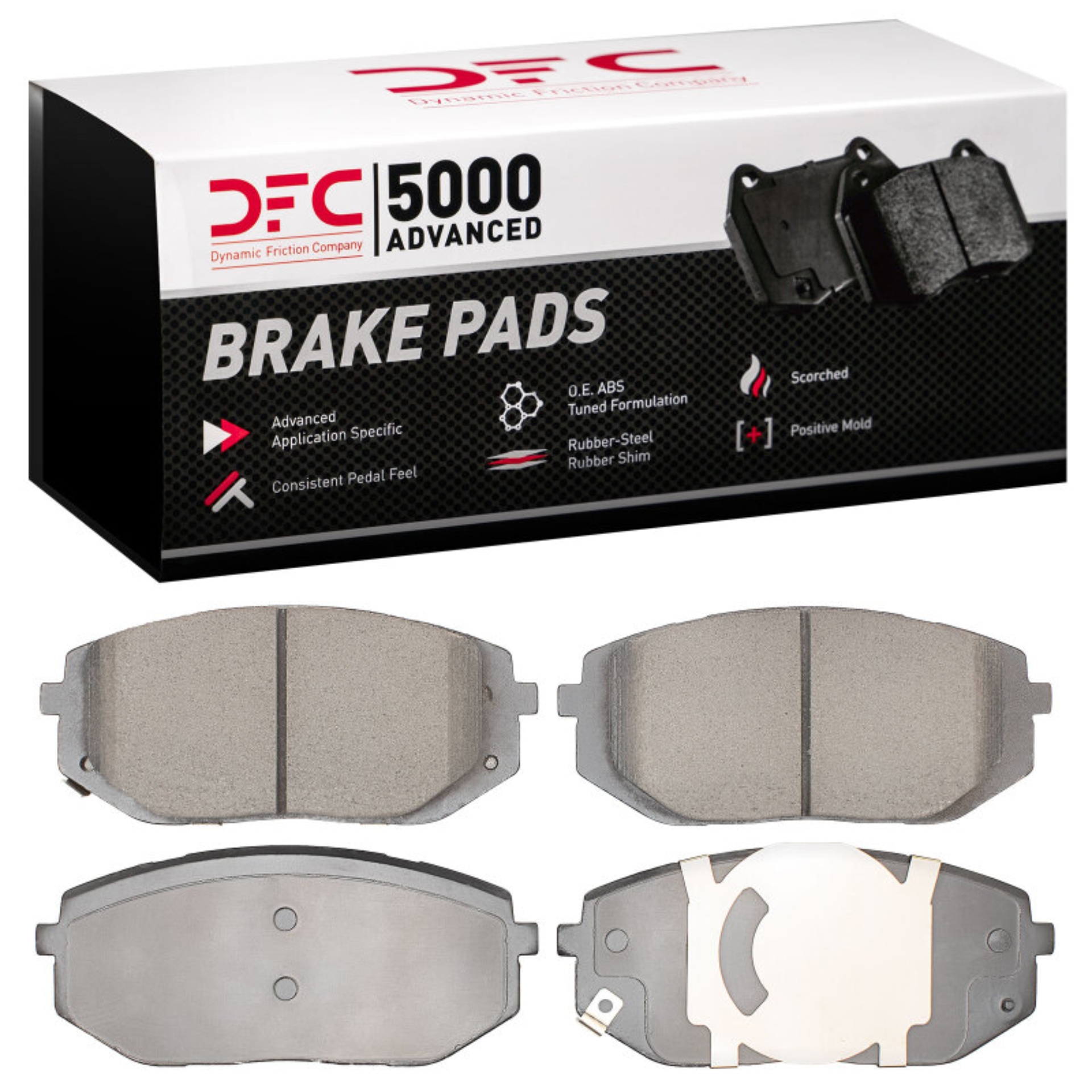 Picture of DFC 5000 Advanced Ceramic Brake Pads - 1551-2398-00