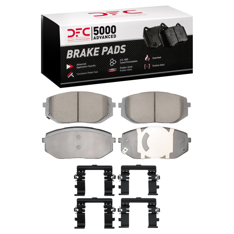 Picture of DFC 5000 Advanced Ceramic Brake Pads - 1551-2398-01