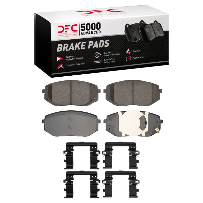 Picture of DFC 5000 Advanced Ceramic Brake Pads - 1551-2398-11