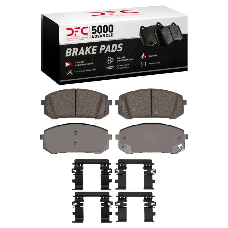 Picture of DFC 5000 Advanced Ceramic Brake Pads - 1551-2400-01