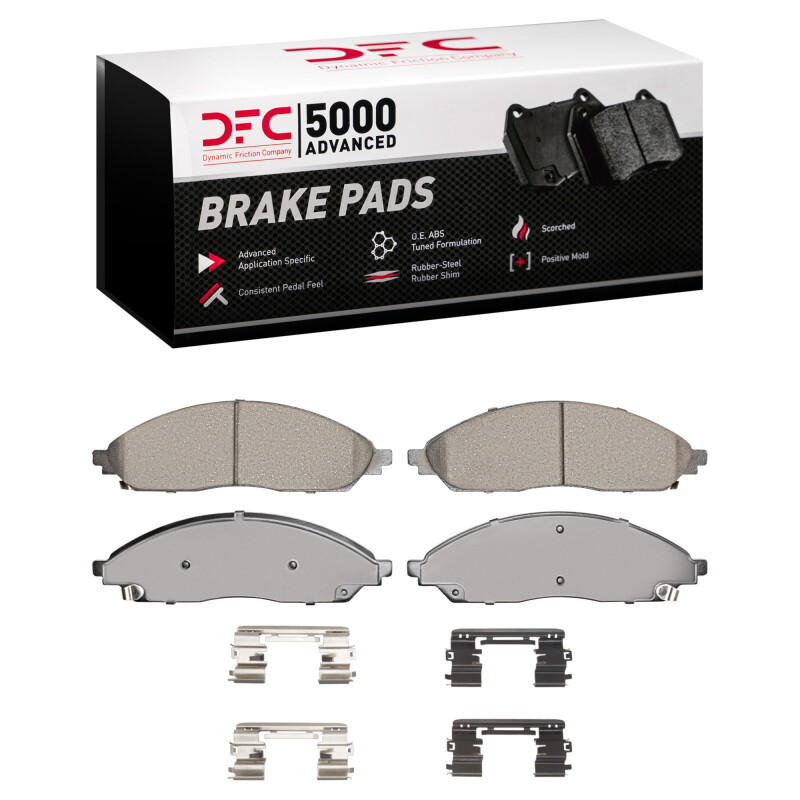Picture of DFC 5000 Advanced Ceramic Brake Pads - 1551-2402-01
