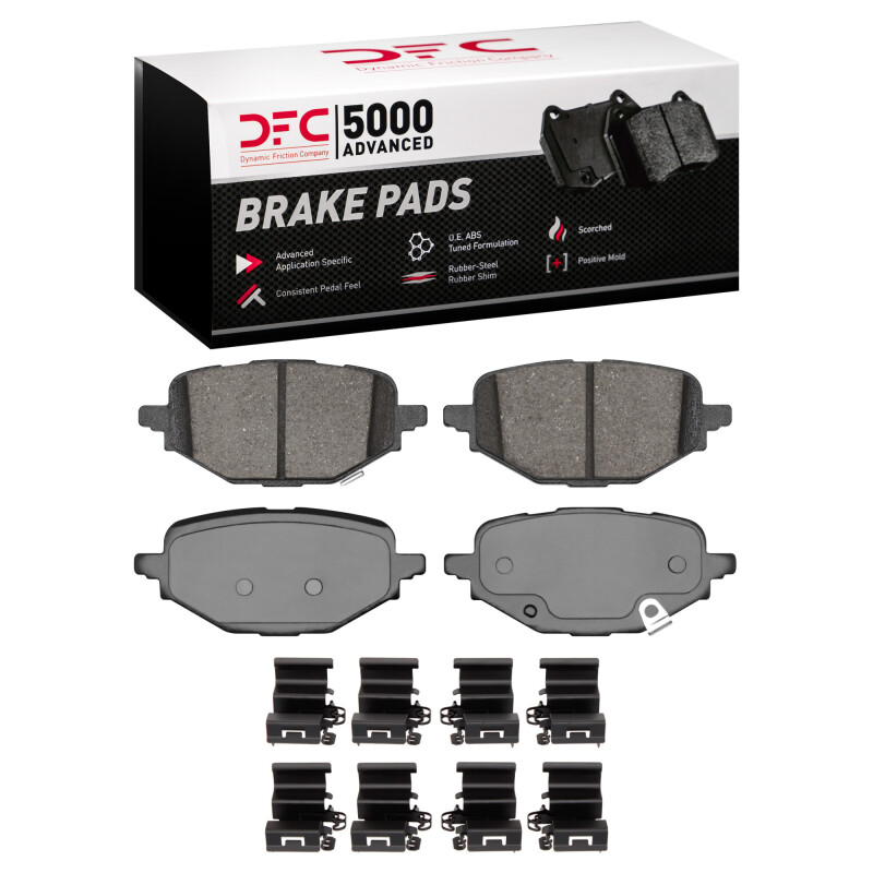 Picture of DFC 5000 Advanced Ceramic Brake Pads - 1551-2457-01