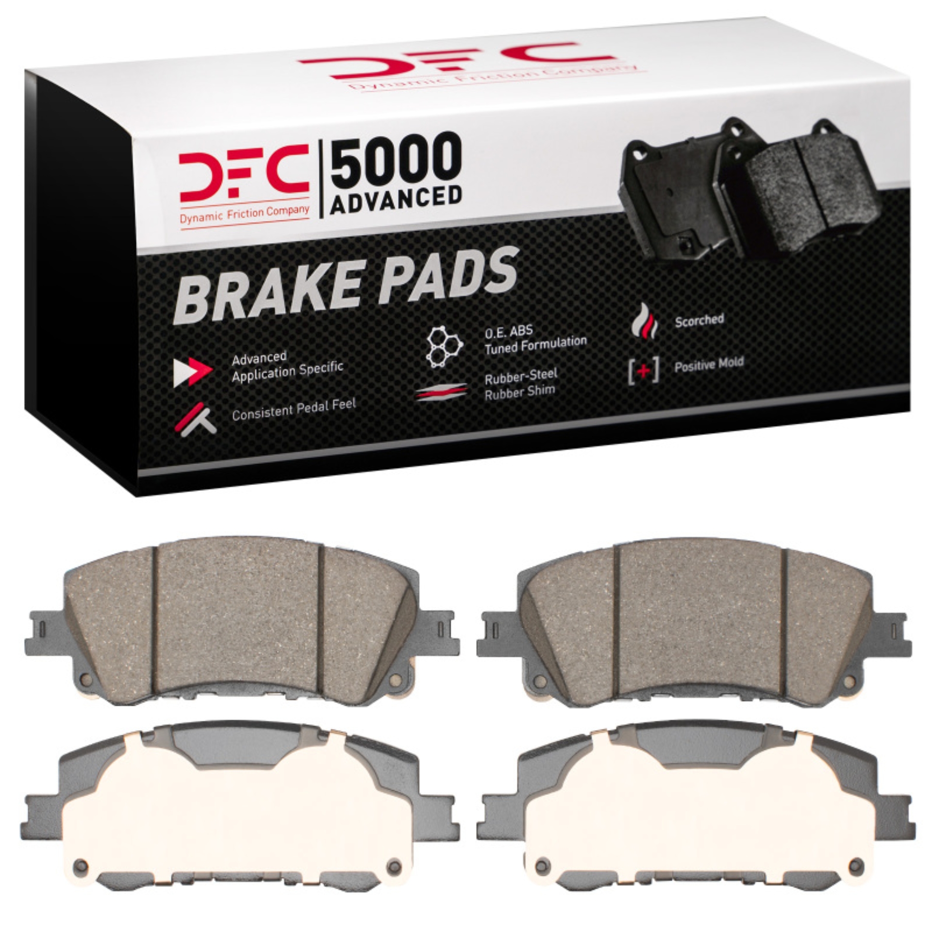 Picture of DFC 5000 Advanced Ceramic Brake Pads - 1551-2493-00