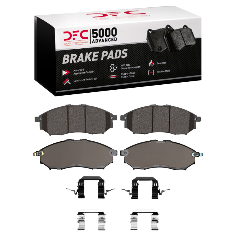 Picture of DFC 5000 Advanced Ceramic Brake Pads - 1552-0888-01