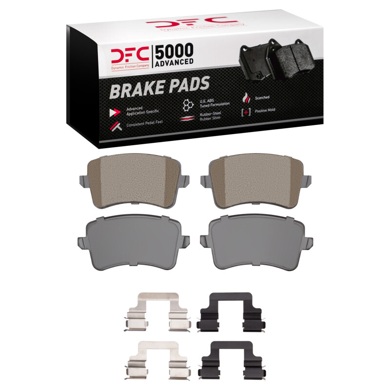 Picture of DFC 5000 Advanced Ceramic Brake Pads - 1552-1386-02