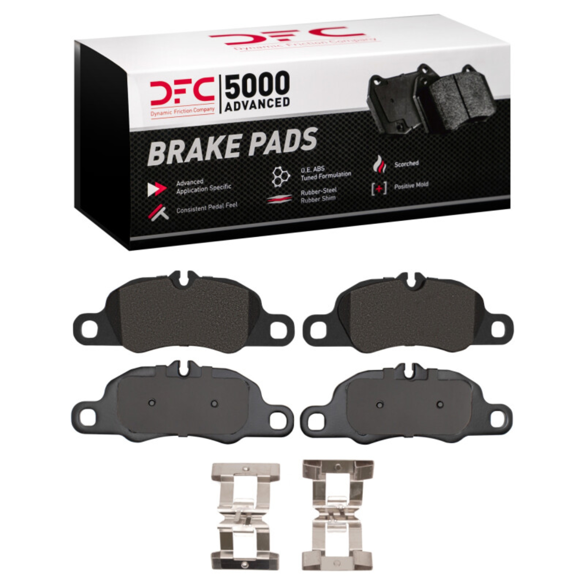 Picture of DFC 5000 Advanced Low Met Brake Pads - 1552-1389-01