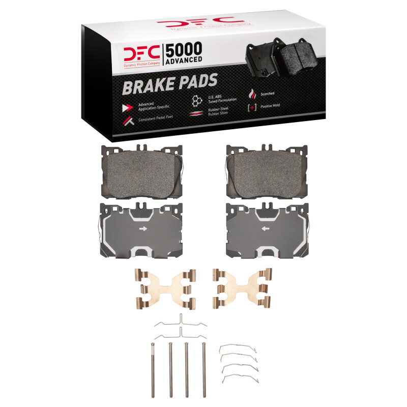 Picture of DFC 5000 Advanced Low Met Brake Pads - 1552-1871-01
