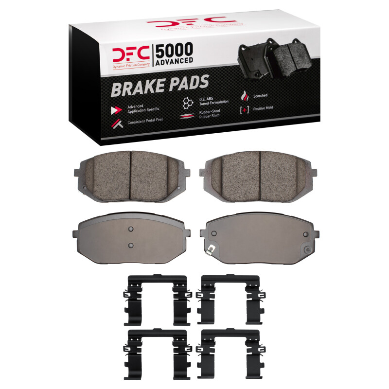 Picture of DFC 5000 Advanced Low Met Brake Pads - 1552-2398-01